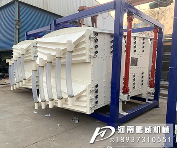 方形搖擺篩雙進雙出與單進單出產量上有什么不同?