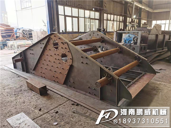 水洗沙振動脫水篩為什么老堵網孔怎么解決？